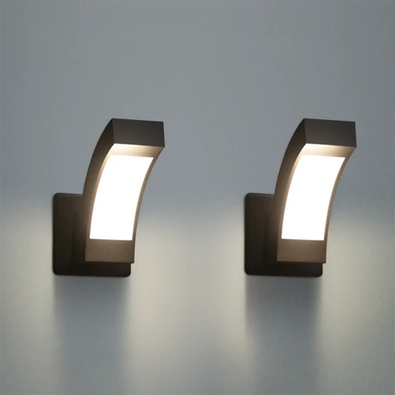 12557 2-pakkaus LED-ulkoseinävalo